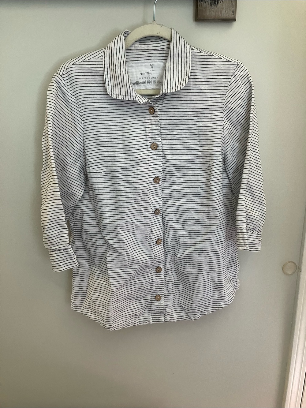 notPERFECT Linen Lilie top